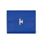 Hermes Bleu Electrique Cinhetic Clutch Bag