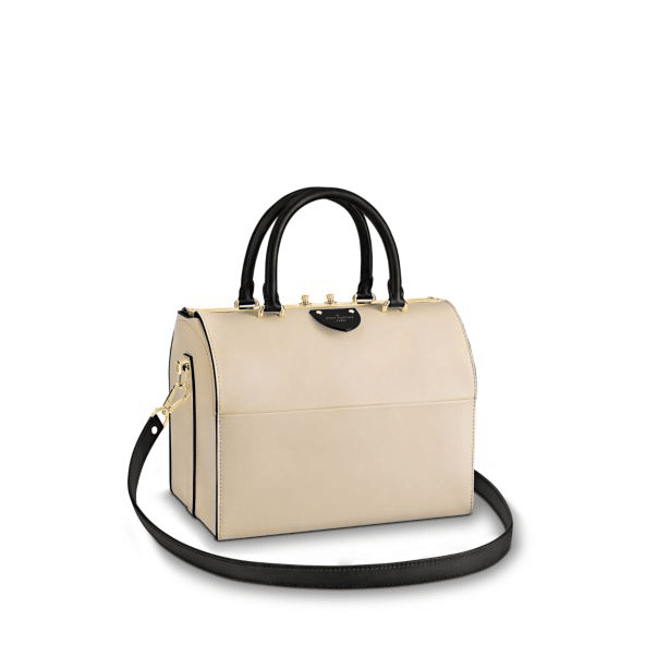 LOUIS VUITTON Cuir Orfevre Speedy Doctor 25 Beige 280347