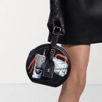 Louis Vuitton Black Printed Petite Boite Chapeau Bag - Pre-Fall 2018
