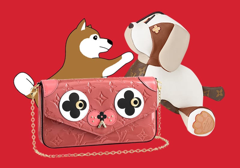 louis vuitton shiba inu