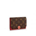 Louis Vuitton Coquelicot Flore Compact Wallet