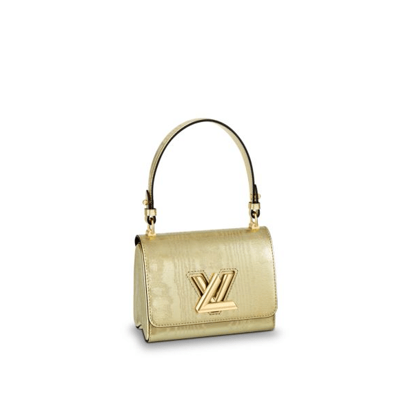 Louis Vuitton White Reverse Monogram Canvas Chantilly Lock Bag