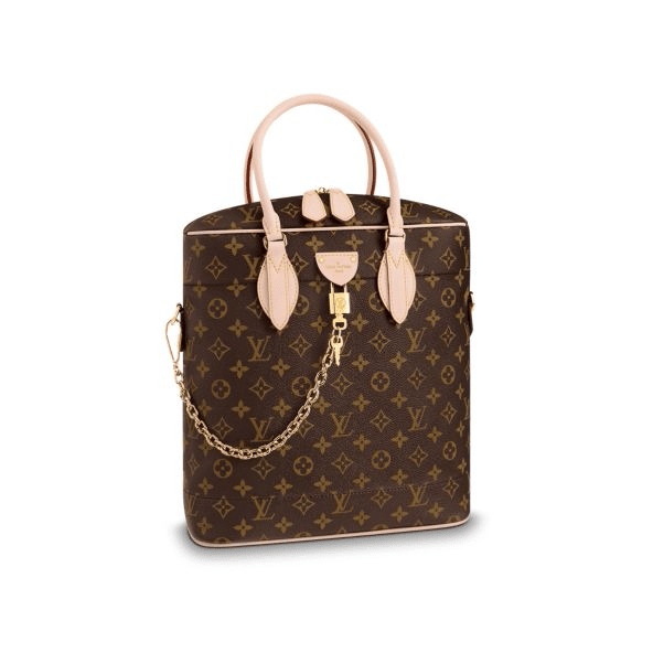 Louis Vuitton Flower Zipped mm Monogram Canvas Tote Bag Noir