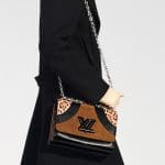 Louis Vuitton Monogram Canvas/Leopard Print Twist Bag - Pre-Fall 2018