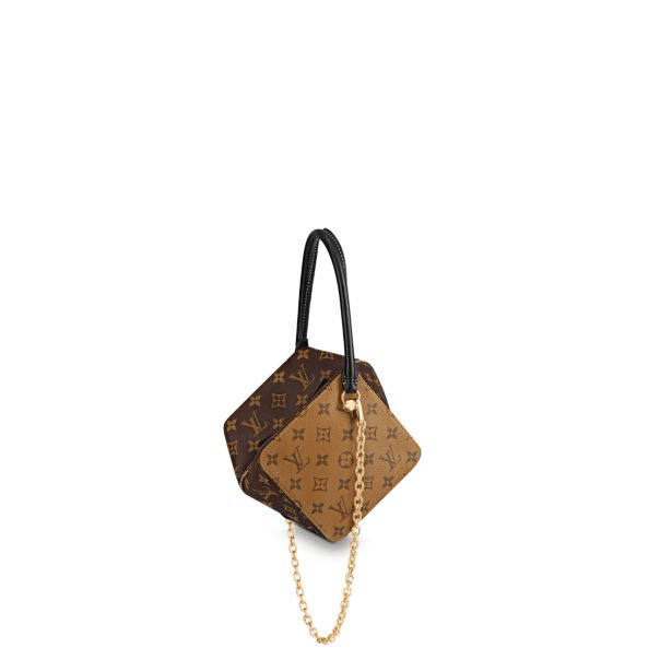 Louis Vuitton White Reverse Monogram Canvas Chantilly Lock Bag Louis Vuitton