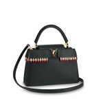Louis Vuitton Noir Lucky Ribbons Capucines PM Bag