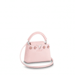 Louis Vuitton Pink Hanami Capucines Mini Bag