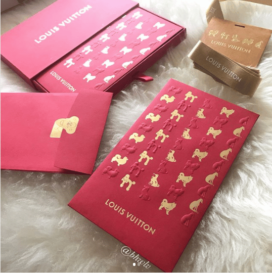 louis vuitton red envelope 2022