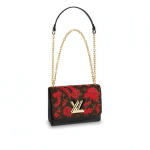 Louis Vuitton Rogue Monogram Blossom Twist MM Bag
