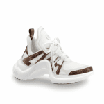 Louis Vuitton White/Monogram Canvas Archlight Sneakers