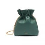 Mulberry Antique Blue Lynton Mini Bucket Bag