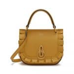 Mulberry Earth Yellow Small Amberley Satchel Bag