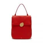 Mulberry Lipstick Red Classic Grainy Calf Kemble Bag