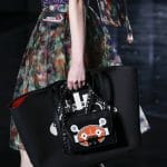 Prada Black Robot Printed Mini Flap and Tote Bags - Fall 2018