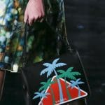 Prada Black Tree Printed Frame Bag - Fall 2018