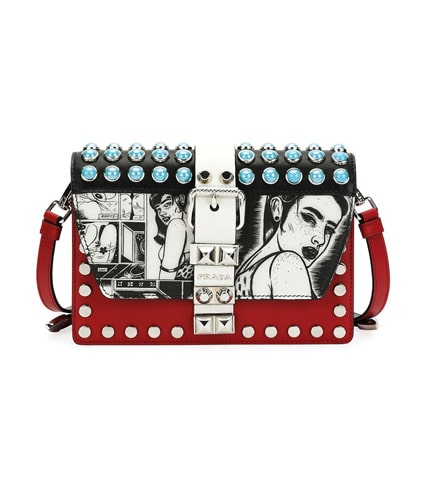 red prada bag price