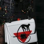 Prada White Printed Flap Bag - Fall 2018