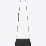 Saint Laurent Black Small Spontini Satchel Bag