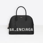 Balenciaga Black Ville Top Handle M Bag