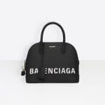Balenciaga Black Ville Top Handle S Bag