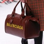 Balenciaga Brown Logo Duffle Bag 2 - Fall 2018