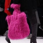 Balenciaga Pink Fur Tote Bag - Fall 2018