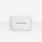 Balenciaga White Logo Everyday Pouch M Bag