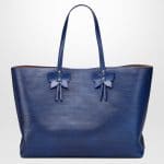 Bottega Veneta Cobalt Calf Small Tote Bag