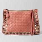 Bottega Veneta Dahlia Hibiscus Intrecciato Palio Crossbody Bag