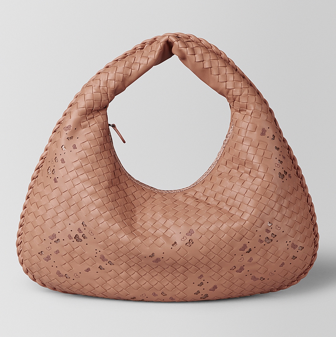 Bottega Veneta, Bags, Bottega Veneta Nodini Crossbody Bag Intrecciato  Weave Napa Snake Leather Python