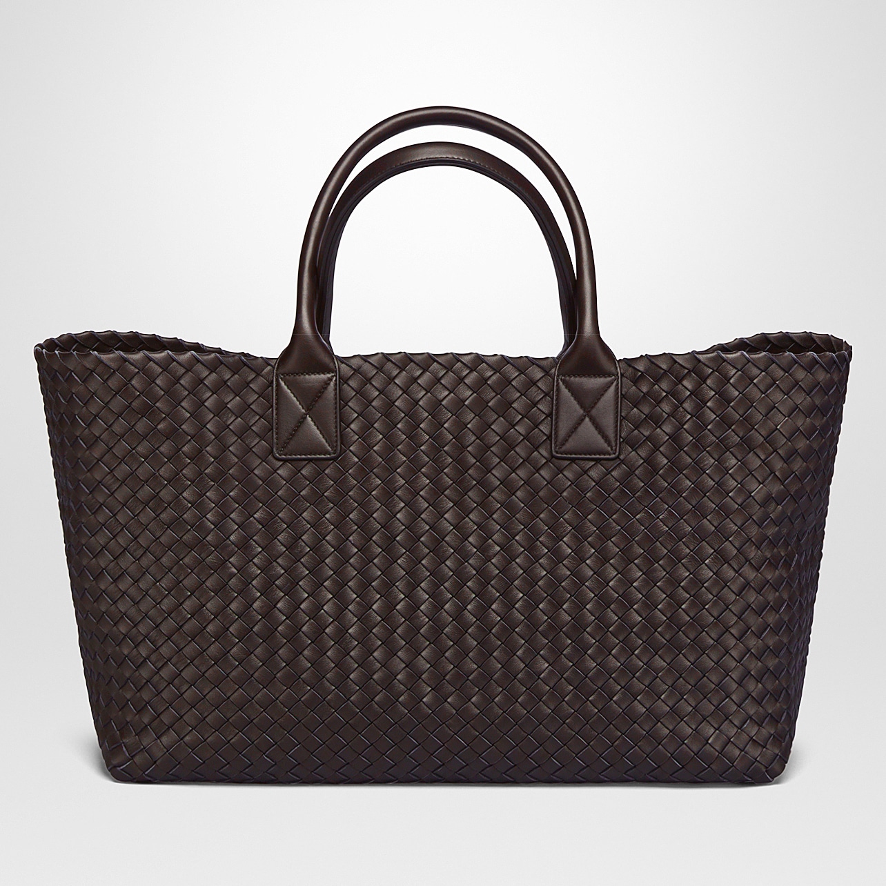 Bottega Veneta ESPRESSO INTRECCIATO NAPPA LEATHER NODINI BAG