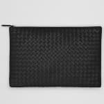 Bottega Veneta Nero Intrecciato Nappa Large Biletto Bag