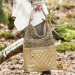 Chanel Beige Tweed/Leather Hobo Bag - Fall 2018