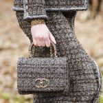 Chanel Grey Tweed Mini Top Handle Bag - Fall 2018