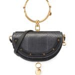 Chloe Black Python Nile Minaudiere Bag