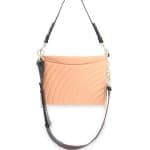 Chloe Blush Quilted Roy Clutch Bag