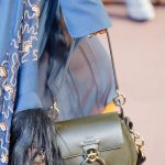 Chloe Green Saddle Bag - Fall 2018