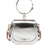 Chloe Silver Small Nile Bracelet Bag