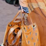 Chloe Tan Horse Print Tote Bag - Fall 2018