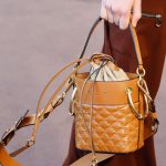 Chloe Tan Studded Bucket Bag - Fall 2018