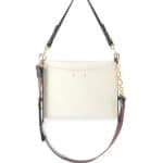 Chloe White Roy Clutch Bag