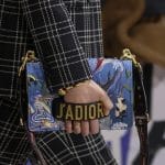 Dior Blue Embroidered J'adior Flap Bag 2 - Fall 2018