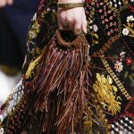 Dior Brown Fringe Mini Bag - Fall 2018
