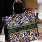 Dior Multicolor Butterfly Print Book Tote Bag - Fall 2018