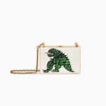 Dior Off White Tu es mon dragon Print Minaudiere Bag