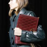 Givenchy Burgundy Quilted Clutch Bag - Fall 2018