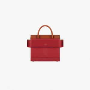 Givenchy Dark Red/Chestnut Mini Horizon Bag
