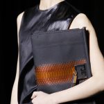 Givenchy Gray Python Clutch Bag - Fall 2018