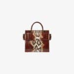 Givenchy Mahogany Python Mini Horizon Bag