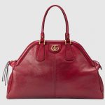 Gucci Red RE(BELLE) Large Top Handle Tote Bag